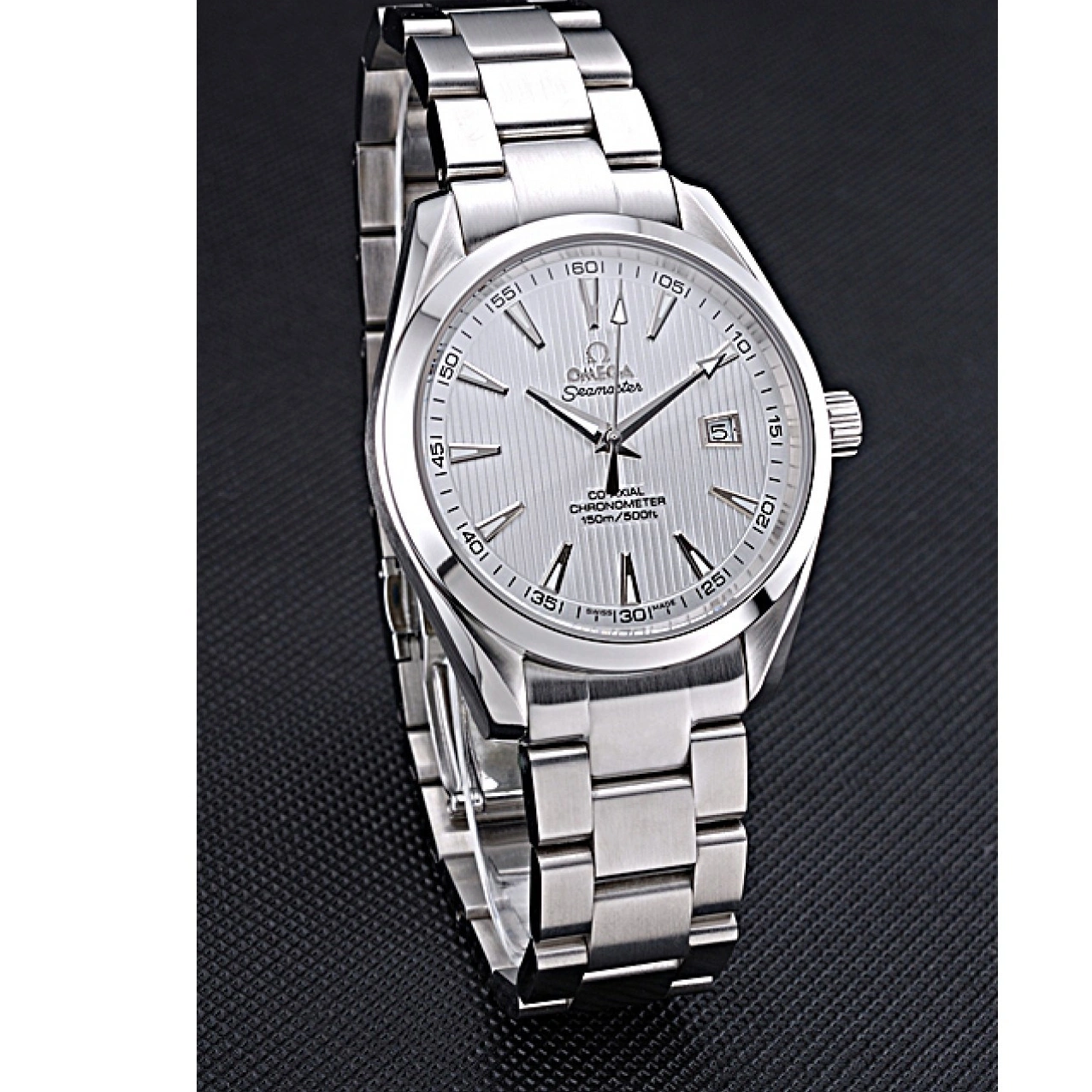 1014 Omega Seamaster White Dial Stainless Steel Band 622164